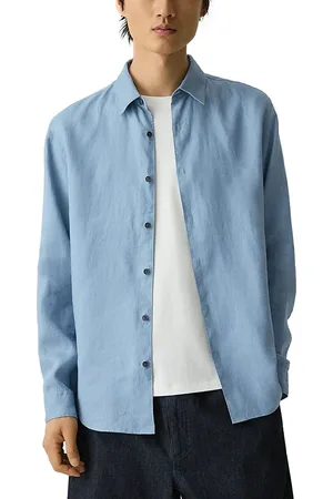 THEORY Irving Shirt in Relaxed Linen