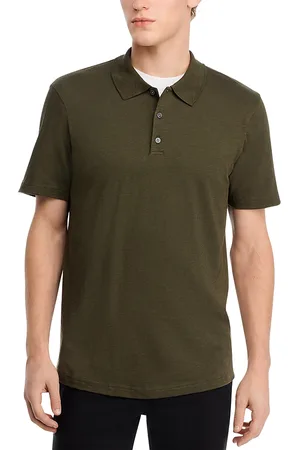 THEORY Bron Polo in Cosmos Slub Cotton