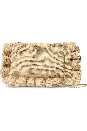 Loeffler Randall Mavis Ruffle Trim Flat Clutch