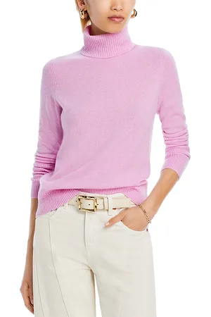 Aqua Cashmere Turtleneck Cashmere Sweater