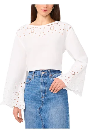 1. STATE Eyelet Blouse