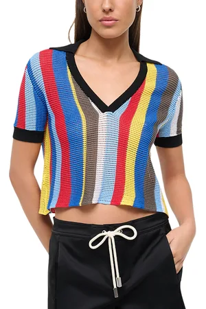 Staud Hamel Cropped Top Swim Cover-Up