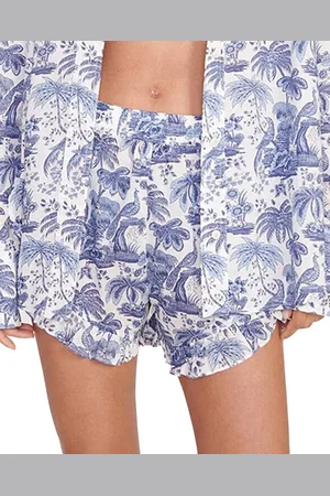 Staud Boyana Swim Cover-Up Shorts