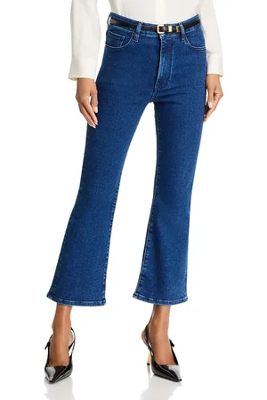 Frame The Reboot High Rise Ankle Bootcut Jeans in