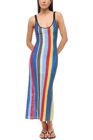 Staud Jessica Crochet Maxi Cover-Up Dress