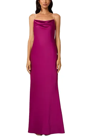 Liv Foster Lola Stretch Satin A Line Gown