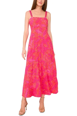 Vince Camuto Square Neck Maxi Dress