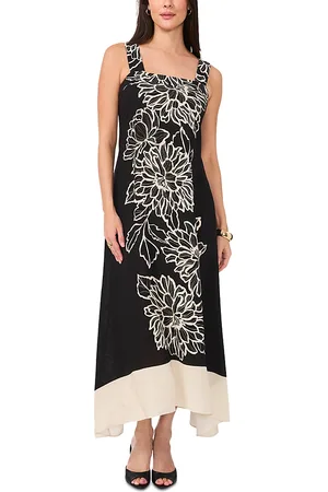 Vince Camuto Square Neck Maxi Dress