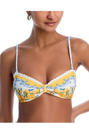 Farm Rio Sicily Bandeau Bikini Top