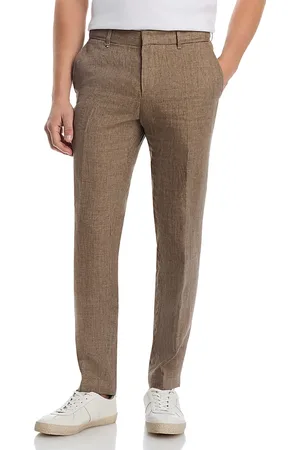 HUGO BOSS Genius Slim Fit Linen Pants