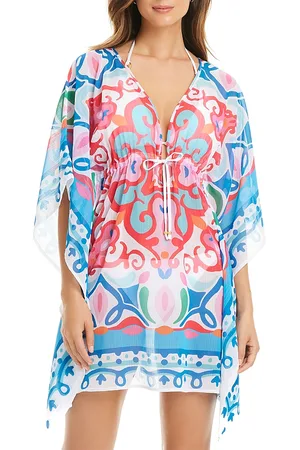 Bleu Rod Beattie Caftan Swim Cover-Up
