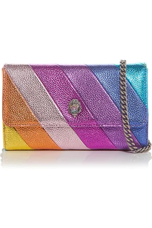 Kurt Geiger Kensington Quilted Leather Wallet on Chain