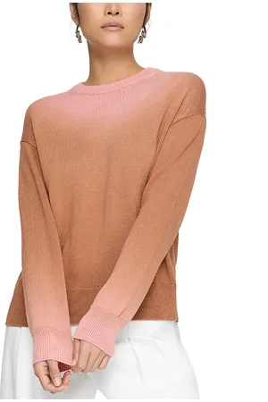 Lafayette 148 New York Ombre Crewneck Sweater