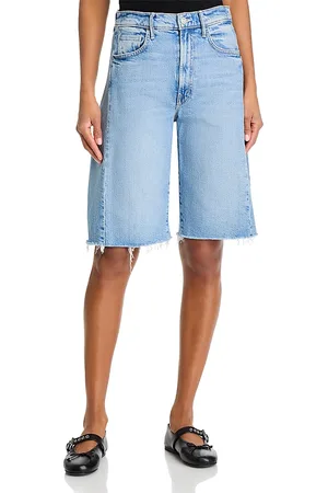 Mother The Halfpipe Bermuda Fray Shorts