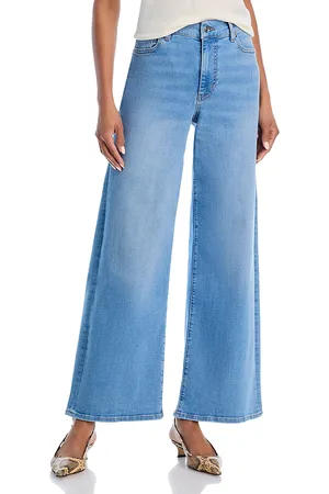 Frame Le Slim High Rise Palazzo Jeans in