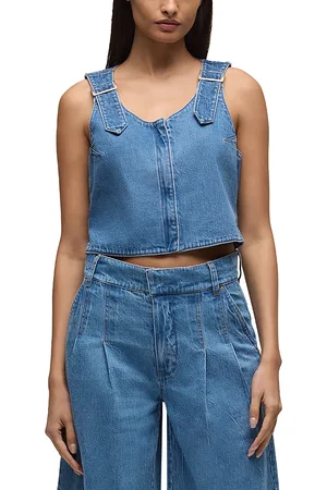 Hudson Boxy Denim Vest