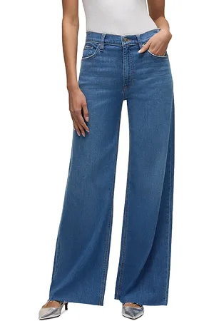 Hudson Jodie Loose Fit Wide Leg Jeans in