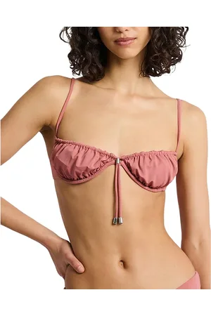 ONIA Rose Bikini Top