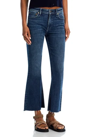 RAG&BONE Flexi Dahlia Mid Rise Ankle Flare Leg Jeans in