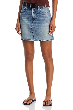 RAG&BONE Miramar Denim Mini Skirt