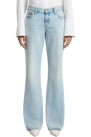7 for all Mankind Spencer High Rise Kick Flare Jeans in
