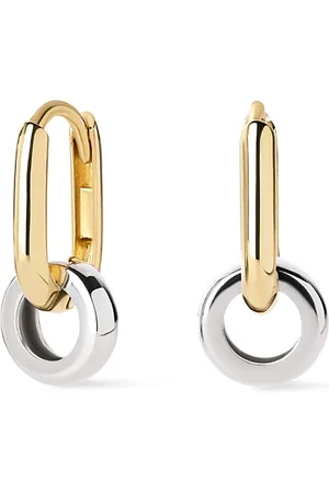 Ana Luisa Solid Eclipse Hoop Set