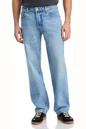 Frame Straight Fit Relaxed Jeans in