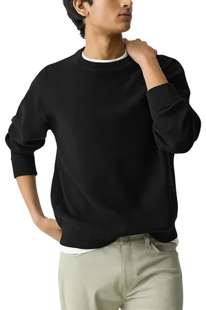 THEORY Crewneck Sweatshirt in Fine Bilen