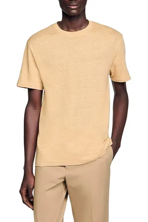 Sandro Clash Linen Tee