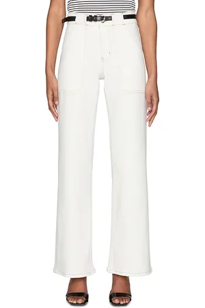 Frame Modern Pocket Wide Leg Jeans in