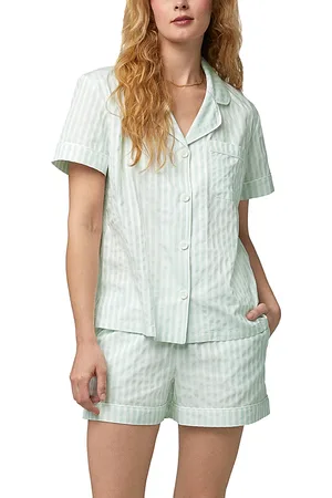 BedHead BedHead Striped Short Sleeve Boxer Pajama Set