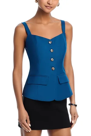 Aqua Square Neck Tank Vest