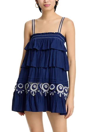 Ramy Brook Anahi Tiered Mini Dress