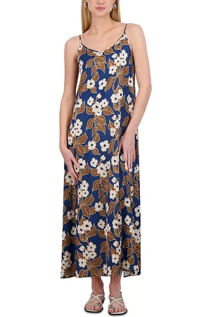 Point Satin Slip Dress