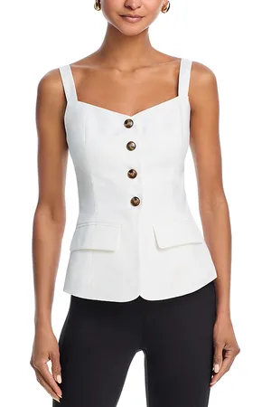 Aqua Square Neck Tank Vest