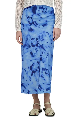 Point Satin Slip Skirt