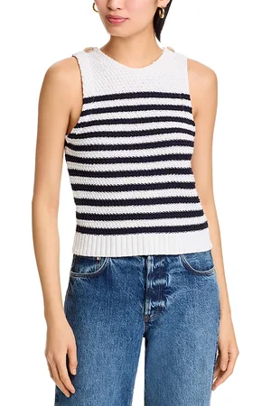 Aqua Crewneck Sweater Vest