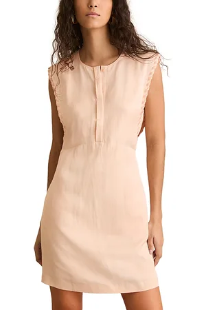 Reiss Fawn Stitched Trim Dress