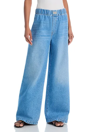 Mother The Kitchen Drawer Skimp High Rise Wide Leg Jeans in