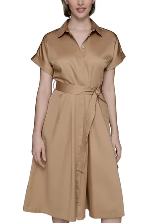Karl Lagerfeld Belted Shirtdress