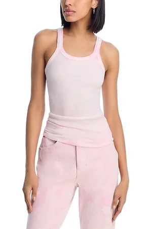 RE/DONE Ribbed Cotton Tank Top