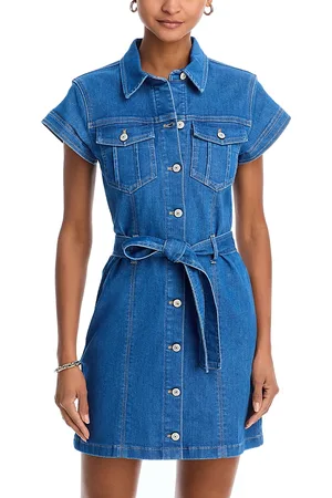 Cinq A Sept Tia Denim Mini Dress