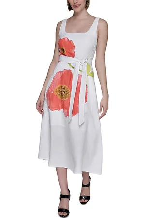 Karl Lagerfeld Placed Floral Print Dress