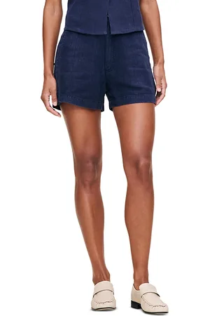 DL1961 Taylor Linen High Rise Shorts