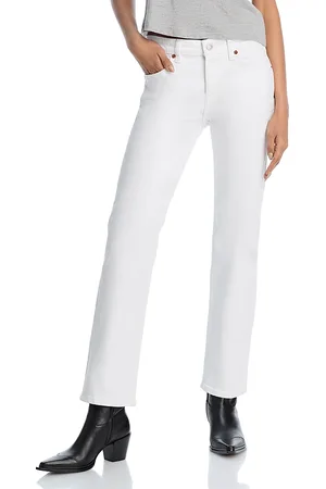 RE/DONE Slim Straight Leg Jeans in