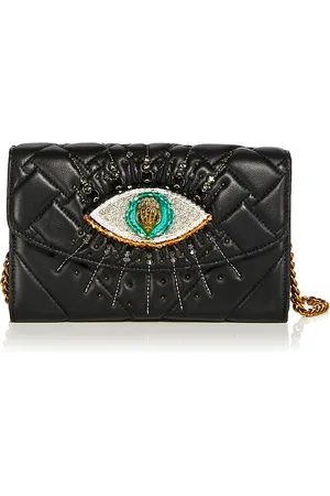 Kurt Geiger Kensington Eye Leather Wallet Crossbody