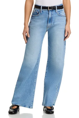 Mother Lil Lasso Sneak High Rise Jeans in