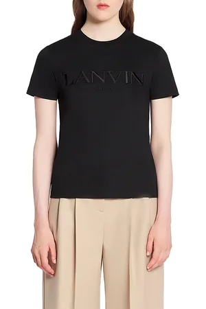 Lanvin Classic Fit Embroidered T-Shirt