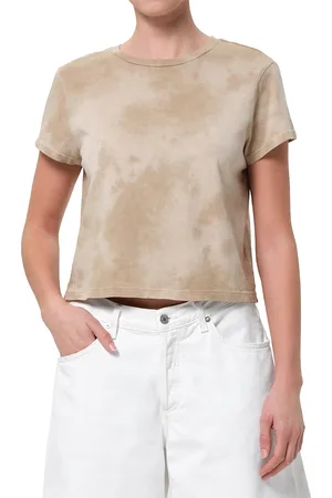 AGOLDE Adine Printed Shrunken Tee