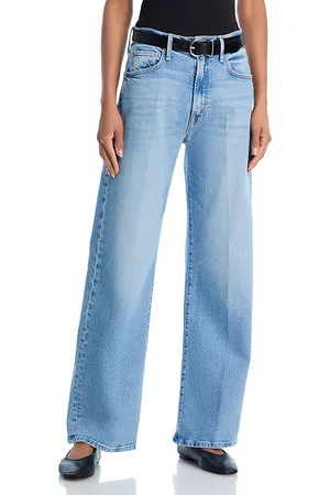 Mother The Lasso Sneak High Rise Jeans in